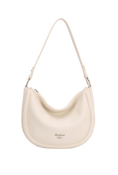 Buy David Jones Beige Solid Handheld Bag - Handbags for Women