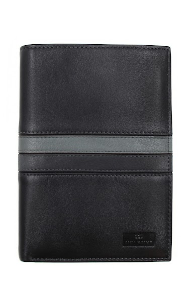 Wholesaler DAVID WILLIAM - Roussère - 2-fold wallet in smooth cowhide leather