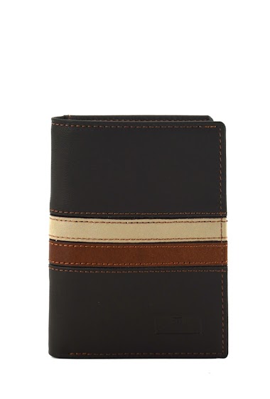 Wholesaler DAVID WILLIAM - Roussère - Junior wallet in smooth cowhide leather