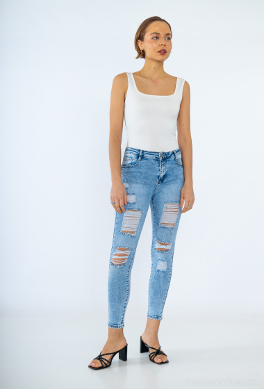 Wholesaler Daysie - RIPPED JEANS