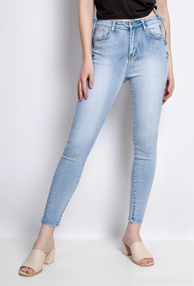 Mayorista Daysie - Jeans skinny con lazo