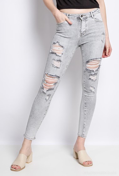 Großhändler Daysie - Ripped skinny jeans