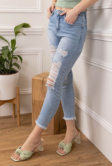 Mayorista Daysie - Jeans skinny con rotos