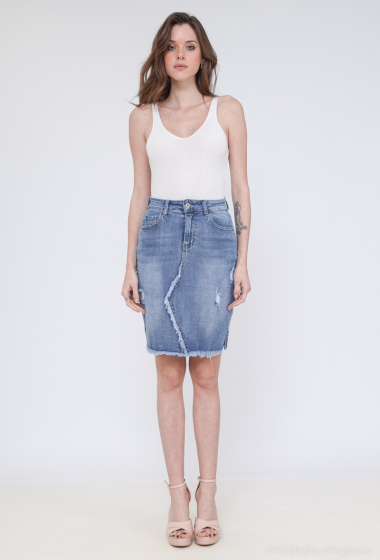 Wholesaler Daysie - denim skirt