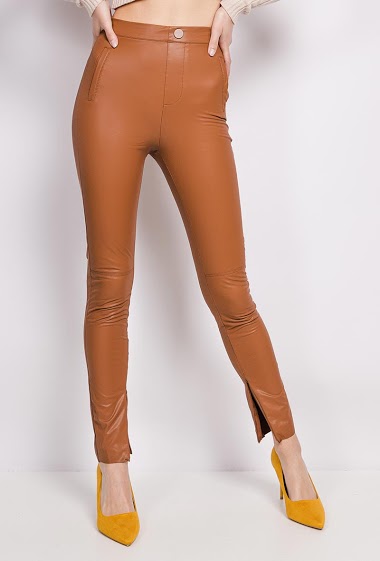 Wholesaler Daysie - Fake leather leggings
