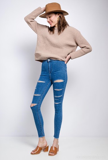 Grossiste Daysie - jeans déchiré