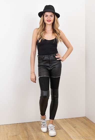 Wholesaler Daysie - Faux leather pants