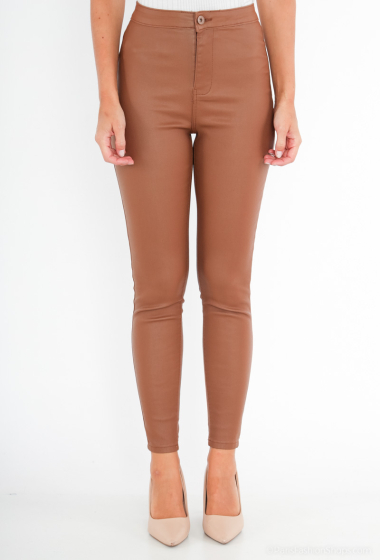 Wholesaler Daysie - CLASSIC SKINNY TROUSERS IN MATT LEATHER