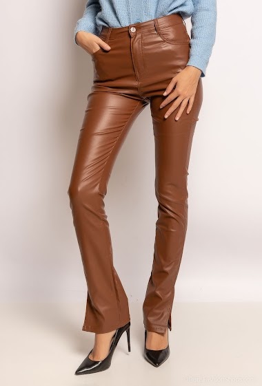 Wholesaler Daysie - Faux leather skinny pants