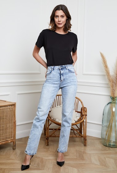 Wholesaler DENIM LIFE - Regular-stretch jeans