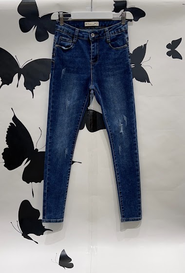 Wholesaler DENIM LIFE - Stretch skinny jeans push up