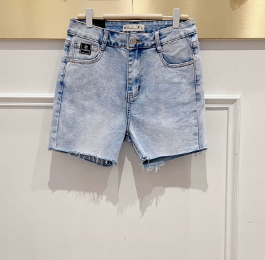 Grossiste DENIM LIFE - Short en jean stretch grande taille