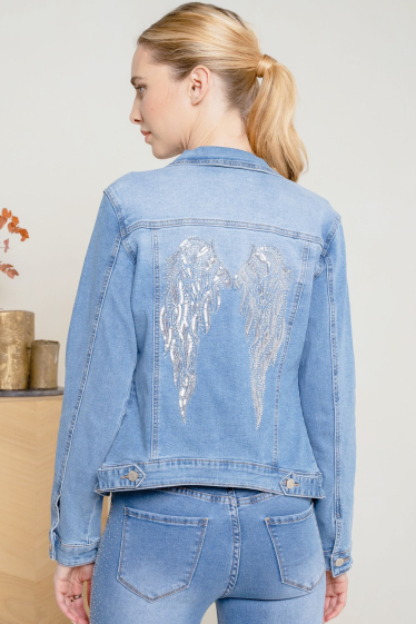 Honky Tonk Angel Denim Jacket – Girl Gone Rhinestone