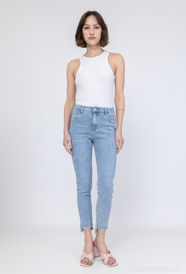 Wholesaler DESTINA - Gradient ankle jeans