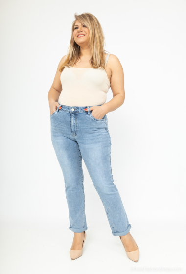 Wholesaler DESTINA - Straight stretch jeans