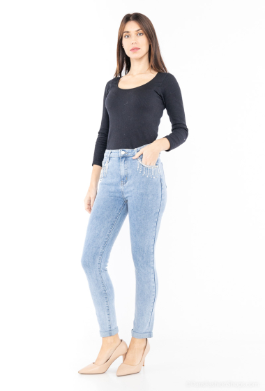 Wholesaler DESTINA - Sparkly jeans