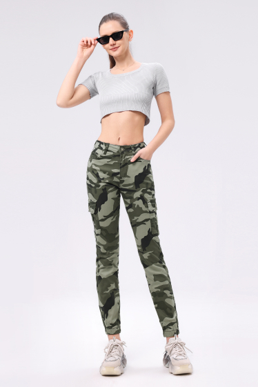 Wholesaler DESTINA - Army cargo pants