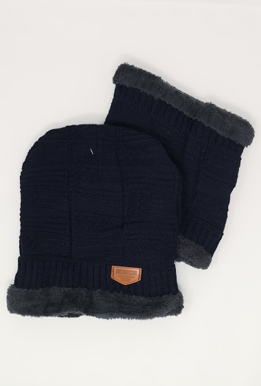 Wholesaler DH DIFFUSION - Men cap + neck warmer