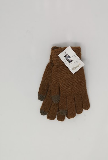Grossiste DH DIFFUSION - Gants tactile homme
