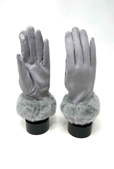 Gants cuir femmes hiver avec doublure polaire - Gant Univers