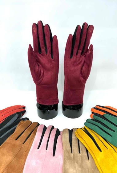 Wholesaler DH DIFFUSION - Women Star touch gloves Fur Lining Extra Warm