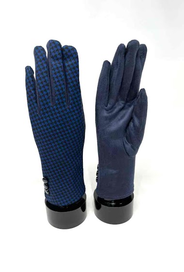 Wholesaler DH DIFFUSION - Women Star touch gloves Fur Lining