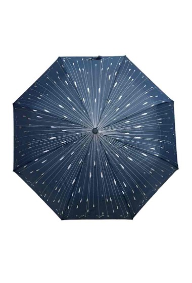 Großhändler DH DIFFUSION - Rain print automatic umbrella - Double automatic opening closing