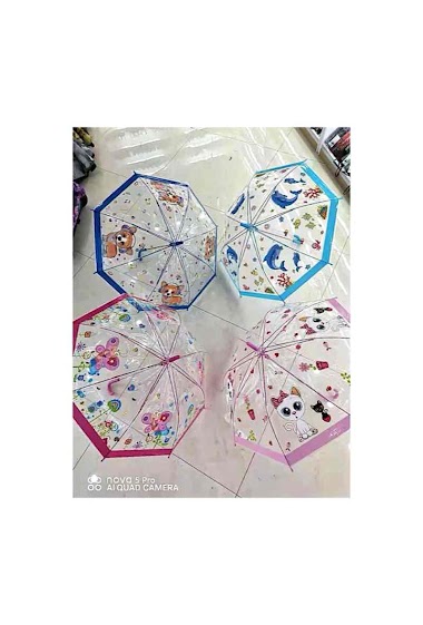 Grossiste DH DIFFUSION - Parapluies enfants Papillons