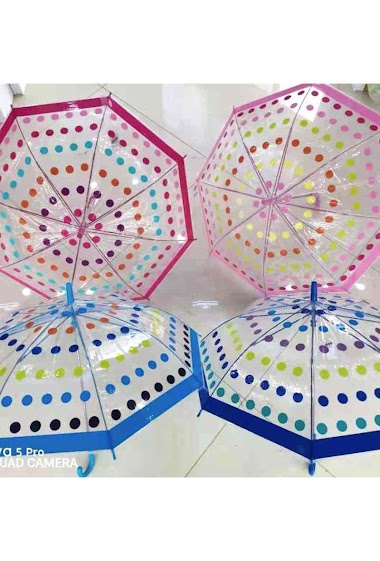 Grossiste DH DIFFUSION - Parapluies enfants Pois