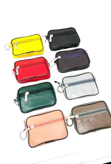 Wholesaler DH DIFFUSION - Woman Leather Wallets - Small