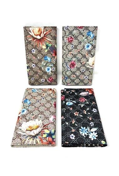 Großhändler DH DIFFUSION - Flowers Wallets Women