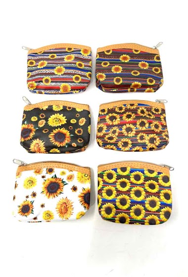 Wholesaler DH DIFFUSION - Sunflower Wallets