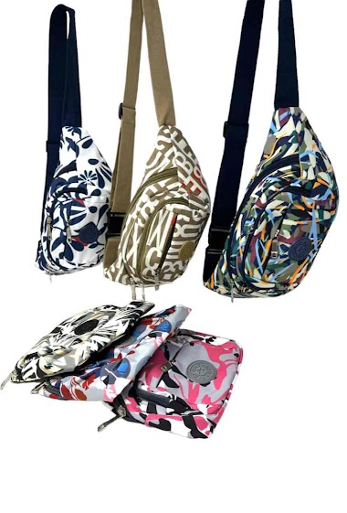 Wholesaler DH DIFFUSION - Bum bag Waist bag Fanny pack Crossbody - Patterns