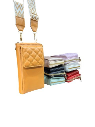 Wholesaler DH DIFFUSION - Crossbody phone wallet bag 3 Pockets