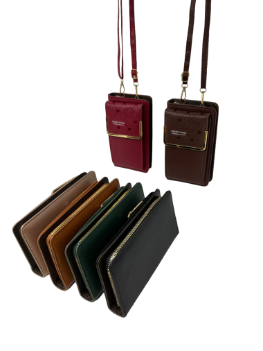 Wholesaler DH DIFFUSION - Crossbody phone bag and wallet