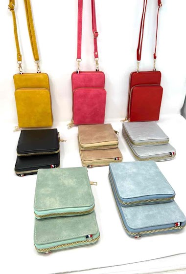 Wholesaler DH DIFFUSION - Crossbody phone wallet bag