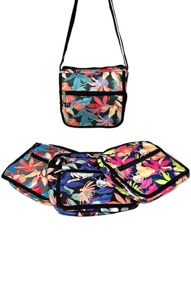 Großhändler DH DIFFUSION - Woman Floral bag Patterns Lightweight - Longstrap included - Best Price/Quality GUARANTEED