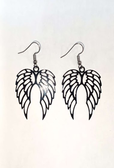 Wholesaler Diamond - ANGEL WING earring