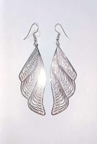 Wholesaler Diamond - Wing earring