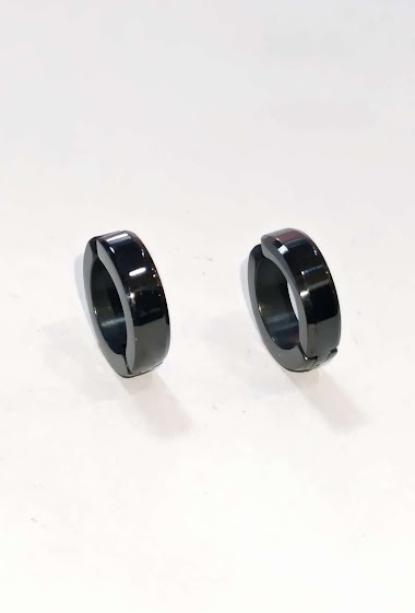 Grossiste Diamond - Boucle d'oreille anneaux clip simple