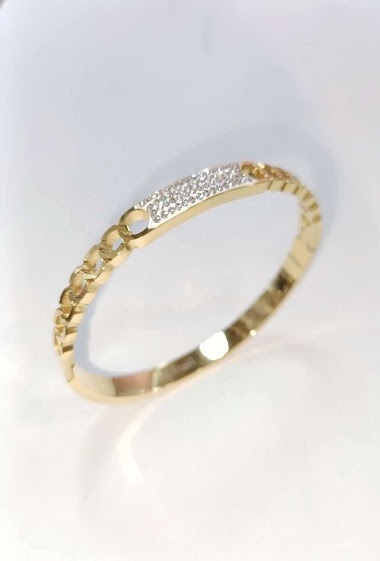 Wholesaler Diamond - Hanging steel bracelet