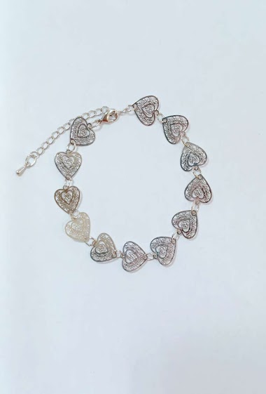 Großhändler Diamond - Heart bracelet