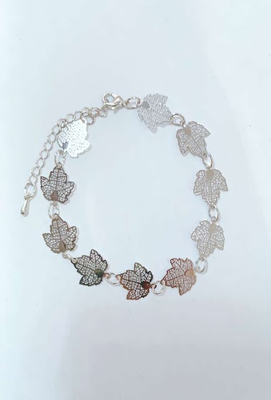 Mayorista Diamond - Maple leaf bracelet