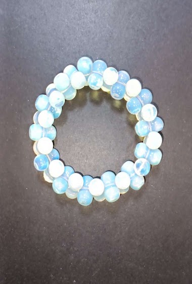 Wholesaler Diamond - Bracelet opaline boule