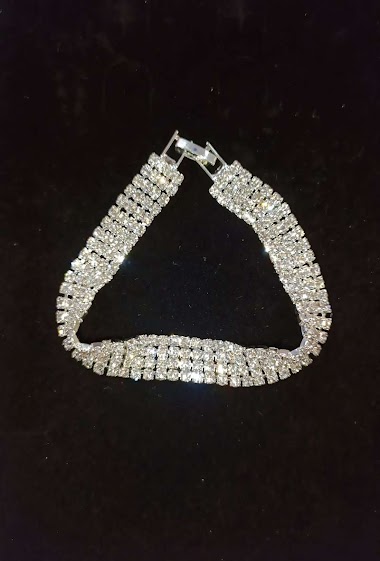 Mayorista Diamond - 4 lines strass bracelet