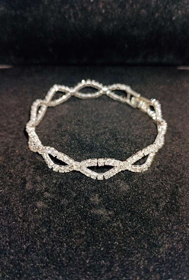 Grossiste Diamond - Bracelet strass infini
