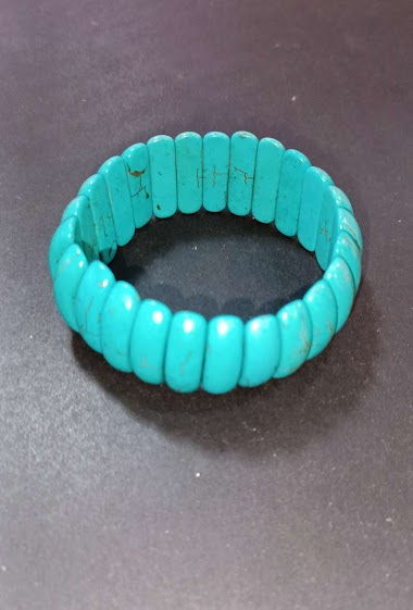 Mayorista Diamond - Bracelet turquoise teinte long