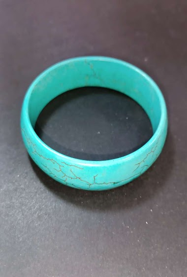 Wholesaler Diamond - Bracelet turquoise teinte rond
