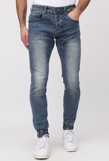 Grossiste Lysande - jeans avec élastique cheville