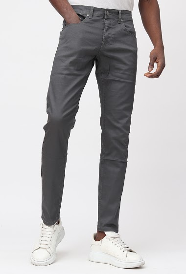 Grossiste Lysande - jeans gris effet huilé